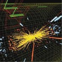 LHC particle collisions
