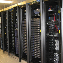 DETER testbed server bank