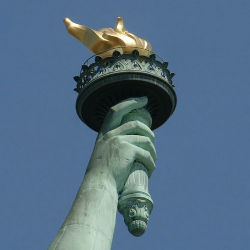 Statue of Liberty torch