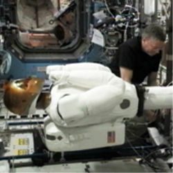 Robonaut on ISS