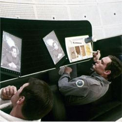 Dullea and Lockwood, 2001: A Space Odyssey