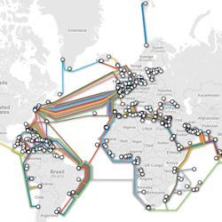 Interactive cable map