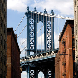 Bridge and buildings