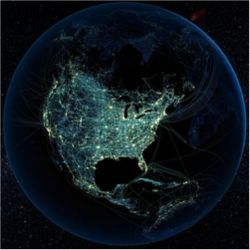 Electronic networks North America