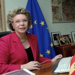 European Commission vice president Viviane Reding