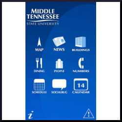 MTSU Mobile app