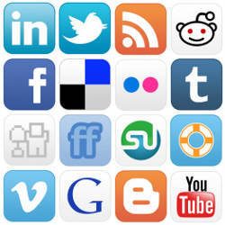 social media icons