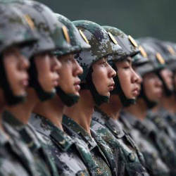 People's Liberation Army soldiers