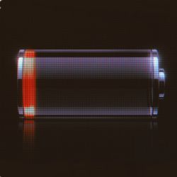 empty battery icon