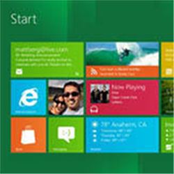 Windows 8 start screen