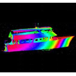 sensor image of boat