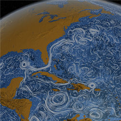 Ocean surface currents