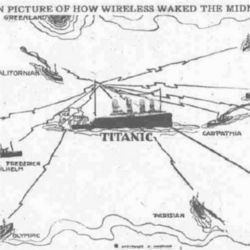 Titanic's wireless distress calls