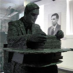 Turing memorial, Bletchley Park