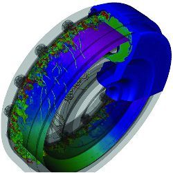 helicopter combustion chamber simulation