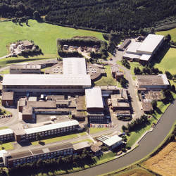 aeriel view of Daresbury Laboratory