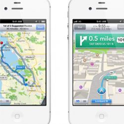 iPhone navigation