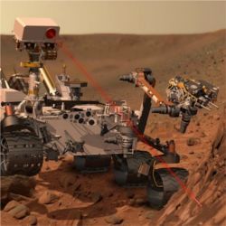 Mars Science Laboratory laser