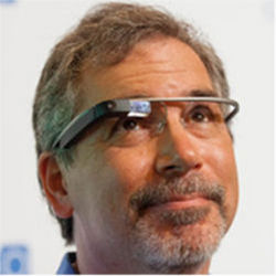 Rafe Needleman with Google Glass