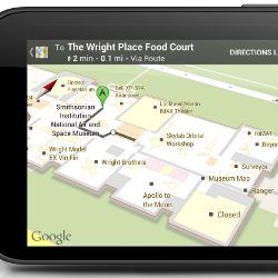 Indoor Google Maps screenshot