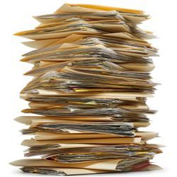 stack of paperwork