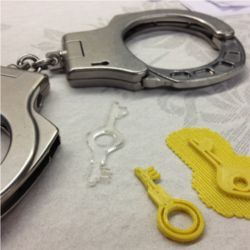 3D-printed keys handcuffs