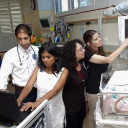 neonatal intensive care unit at Lucile Packard Children's Hospital