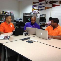 African-American students and professors at Clemson University