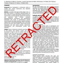 retracted paper