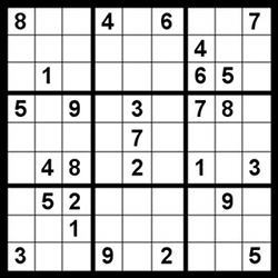 Sudoku puzzle