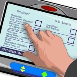 E-voting interface