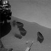 Mars Soil Sample Delivered for Analysis Inside Rover