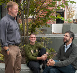 University of Delaware professors Christopher Rasmussen, Herbert Tanner, and Ioannis Poulakakis