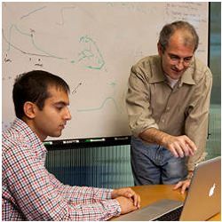 Stanford's Vikash Gilja and Krishna Shenoy