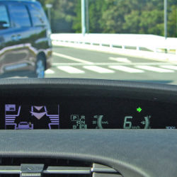 Toyota's road-to-vehicle communications system