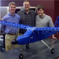 3D-printed plane