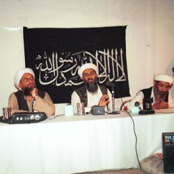 1998 al-Qaida press conference, with Osama bin Laden