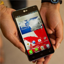 LG Optimus G smartphone