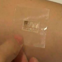 bio-chip on skin