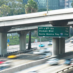 sign on highway