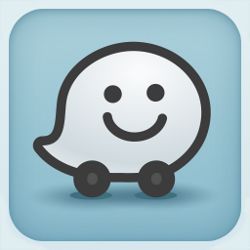 Waze GPS app icon