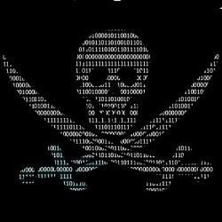 Internet pirate, illustration