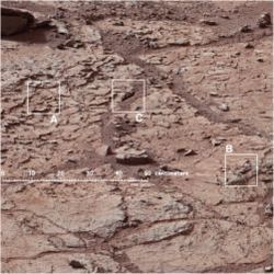 First drilling site Mars