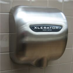 Excel's Xlerator hand dryer