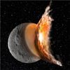 Simulation of a One-Two Punch that Nearly Destroyed the Asteroid Vesta