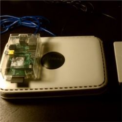 Raspberry Pi, switch, phone adapter