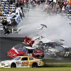 NASCAR Daytona crash