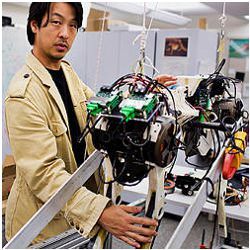 MIT's Sangbae Kim and the cheetah-bot robot