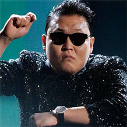 Psy doing Gangnam Style