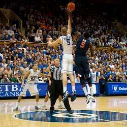 Tipoff, the opening play of a basketball game.